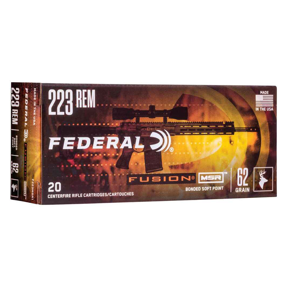 Federal Premium .223 Rem. Fusion MSR SP 4,0g/62grs.