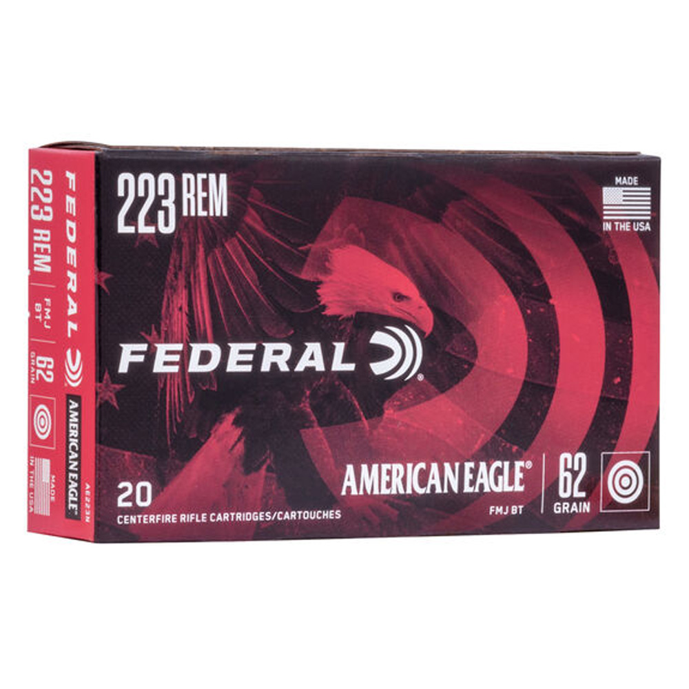 Federal Premium .223 Rem. American Eagle FMJ 4,0g/62grs.